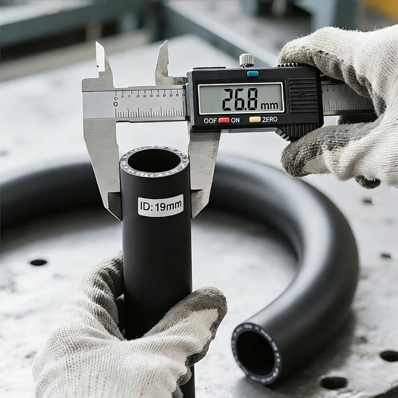 CHOIMOON 3/4 Transmission Oil Cooler Hose - 300 PSI Fuel Line Hose J1532 For Transmission Fluid, Oil, Coolant, Diesel, Hydraulic Fluid, Lubricant, Gas - Image 2
